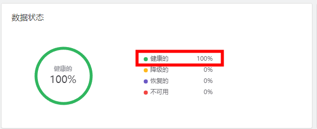 存储恢复正常